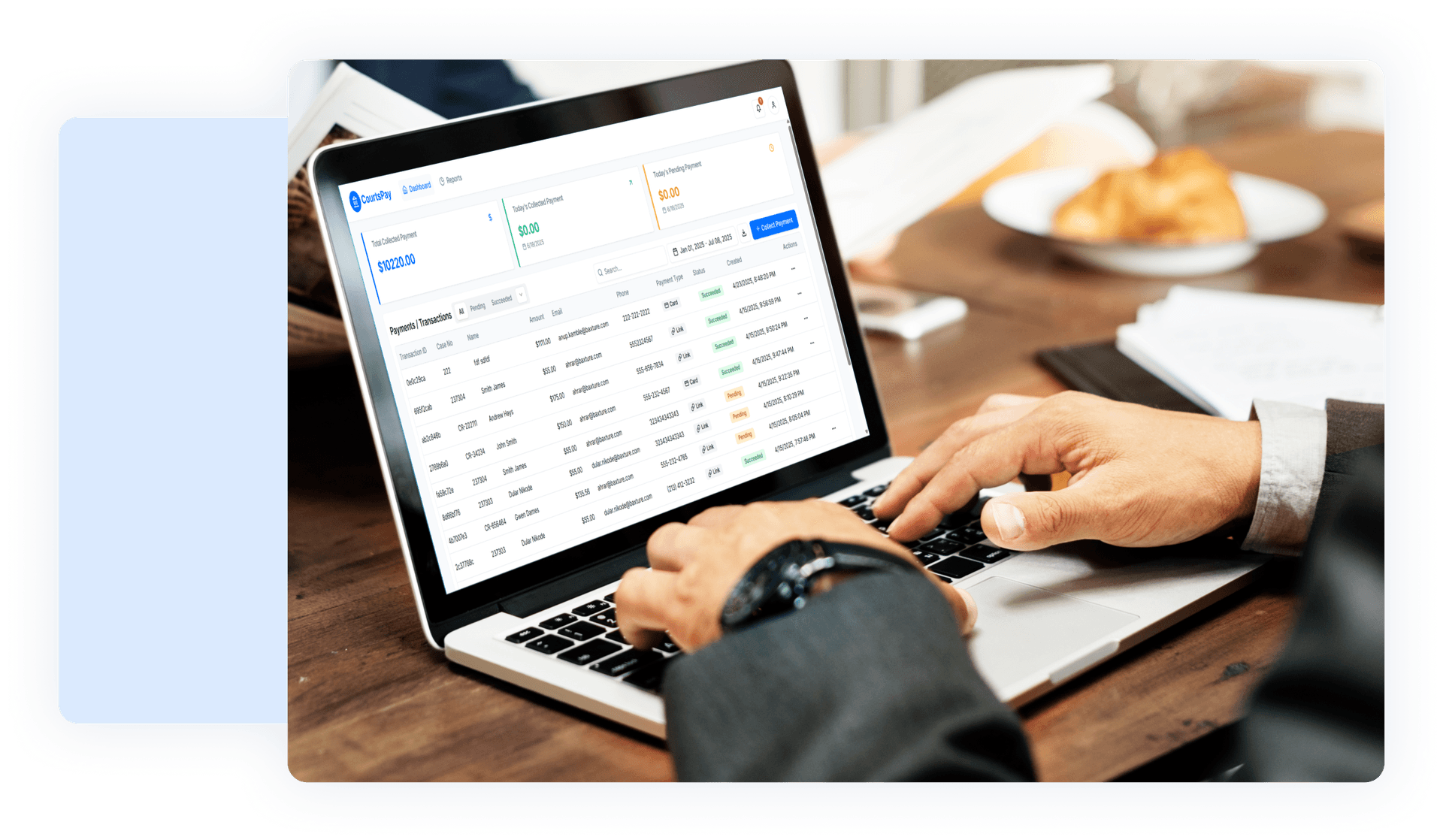 CourtsPay Platform
